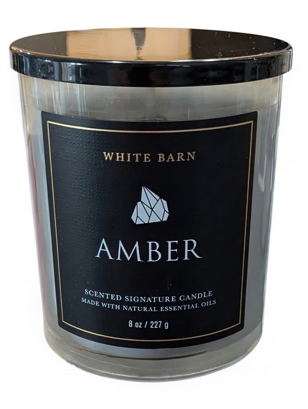 NEW Limited Release Bath and Body Works "Amber" Single With Candle